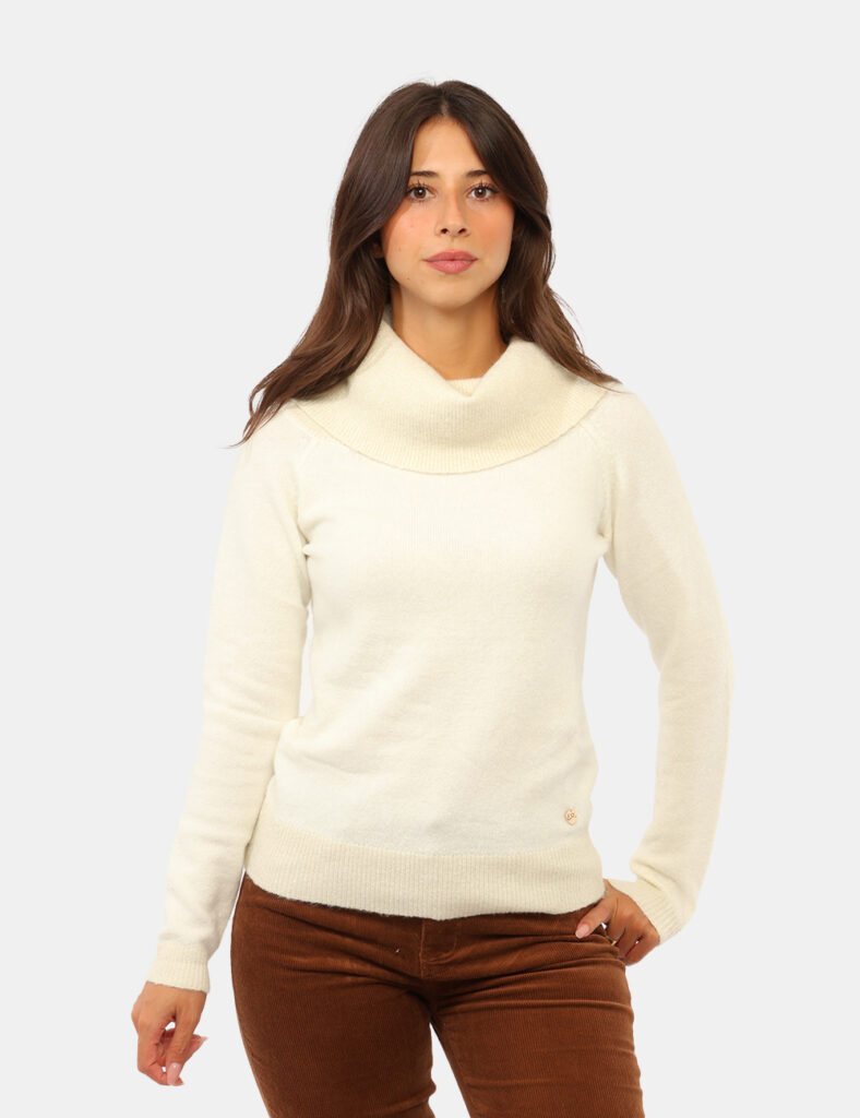 Abbigliamento donna scontato - Maglia Yes Zee Bianca