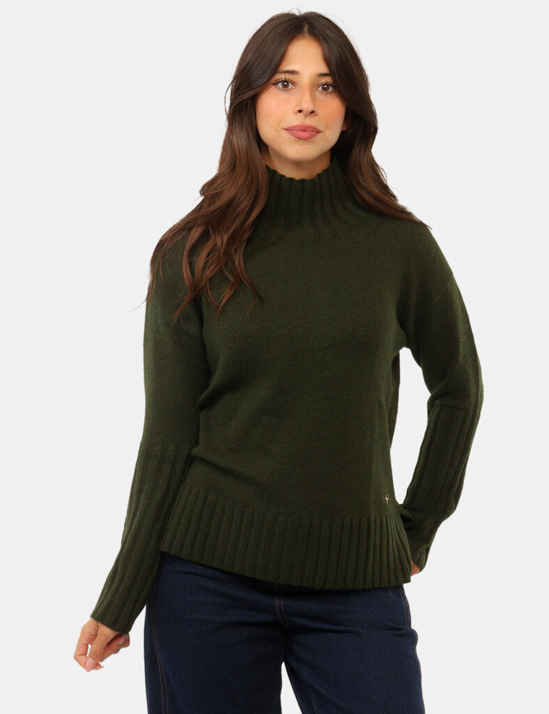 Abbigliamento donna scontato - Maglia Yes Zee Verde