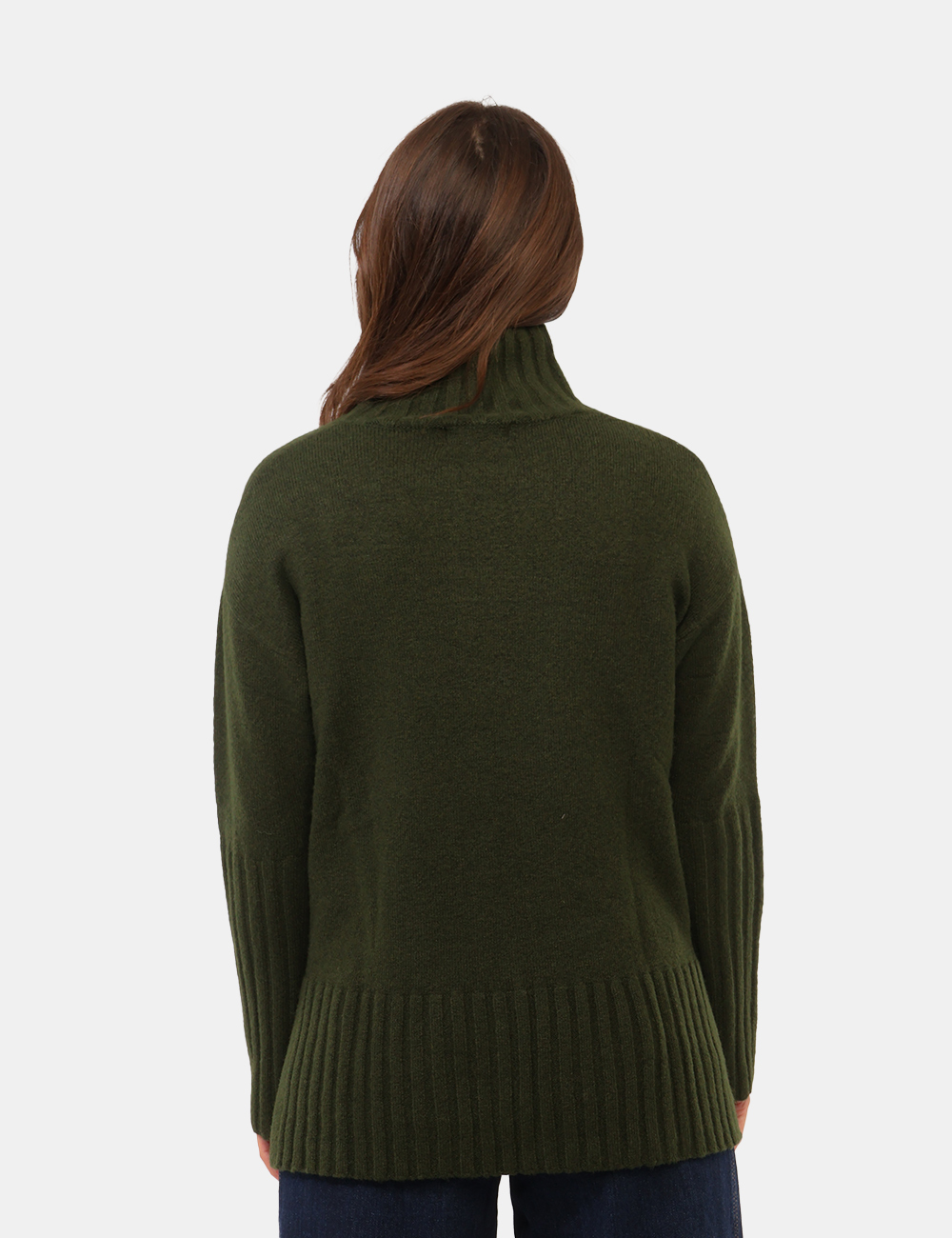 M085-BN00_VERDE-MIL-SCURO_AI26_2 Maglia Yes Zee Verde - Maglia YES ZEE Verde da donna La Maglia YES ZEE Verde da donna è un capo versatile e confortevole, pe