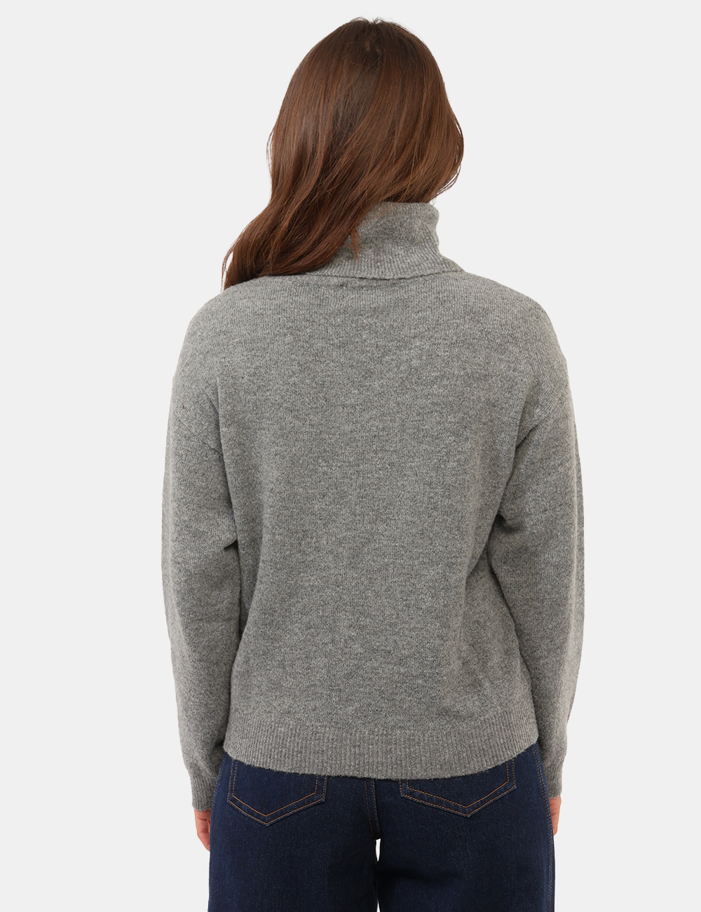 M087-BN00_GRIGIO-MELANGE_AI26_2 Maglia Yes Zee Grigia - Maglia YES ZEE Grigia da donna La Maglia YES ZEE Grigia da donna è un capo versatile e confortevole,