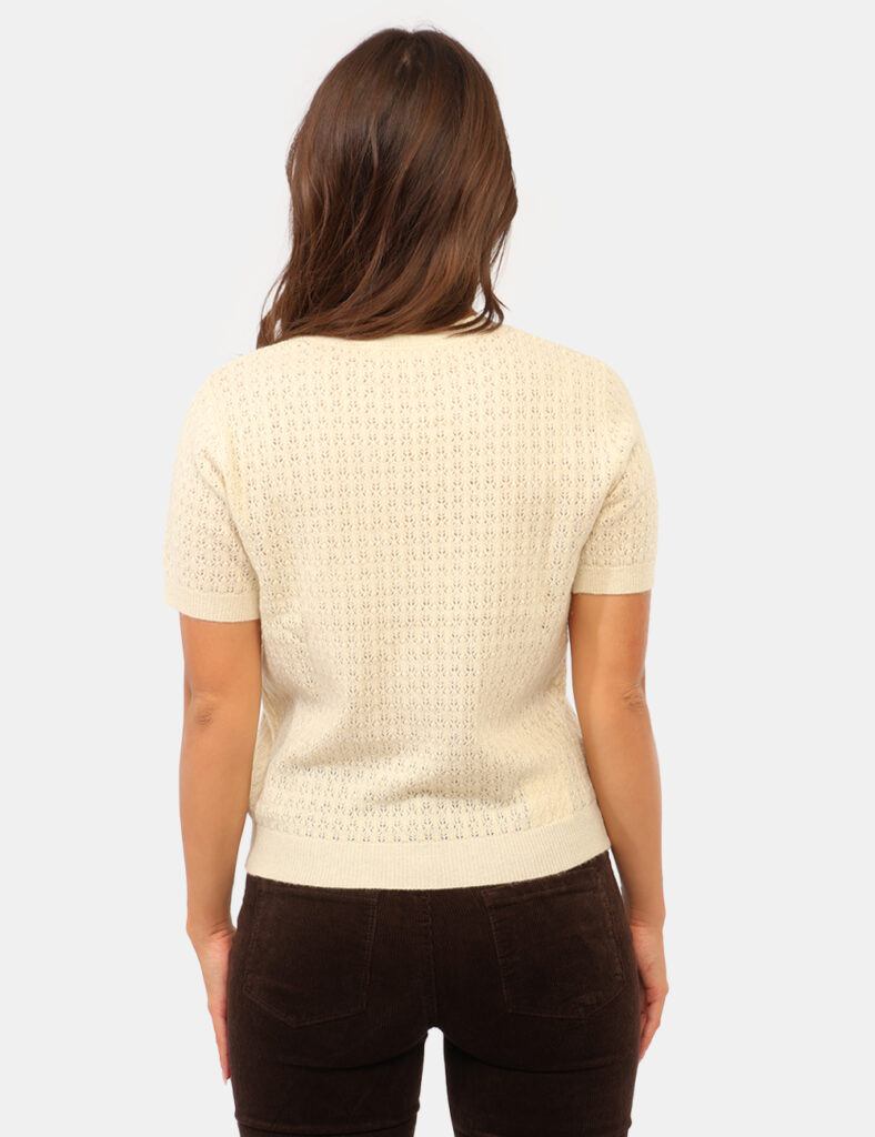 Abbigliamento donna scontato - Maglia Yes Zee Beige