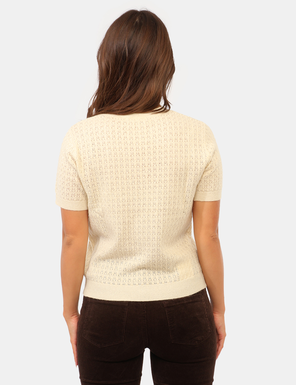 M101-IL00_AVORIO_AI26_2 Maglia Yes Zee Beige - Maglia YES ZEE Beige da donna La Maglia YES ZEE Beige da donna è un capo femminile e versatile, ideal