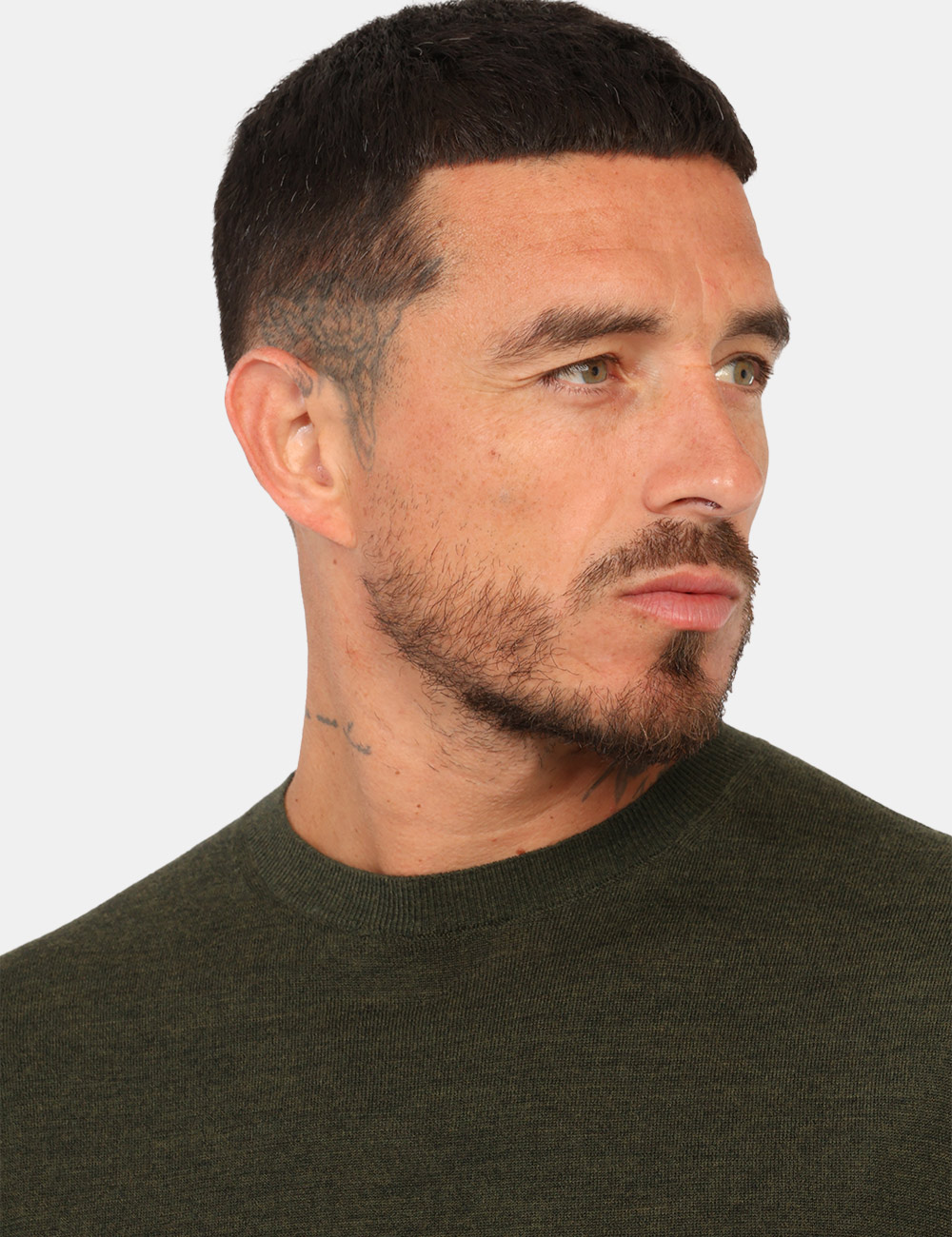 Maglia Gazzarrini Verde 100% Lana Merinos - Maglia GAZZARRINI Verde da uomo La Maglia GAZZARRINI Verde è un capo essenziale