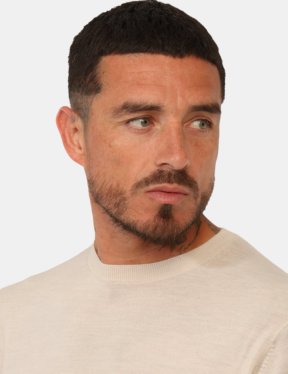Maglia Gazzarrini Panna 100% Lana Merinos - Maglia GAZZARRINI Panna da uomo La Maglia GAZZARRINI Panna è un capo essenziale
