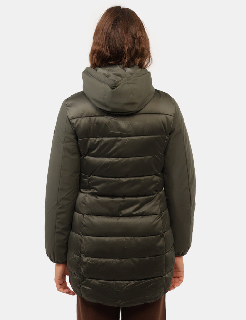 Abbigliamento donna scontato - PIumino Yes Zee Verde