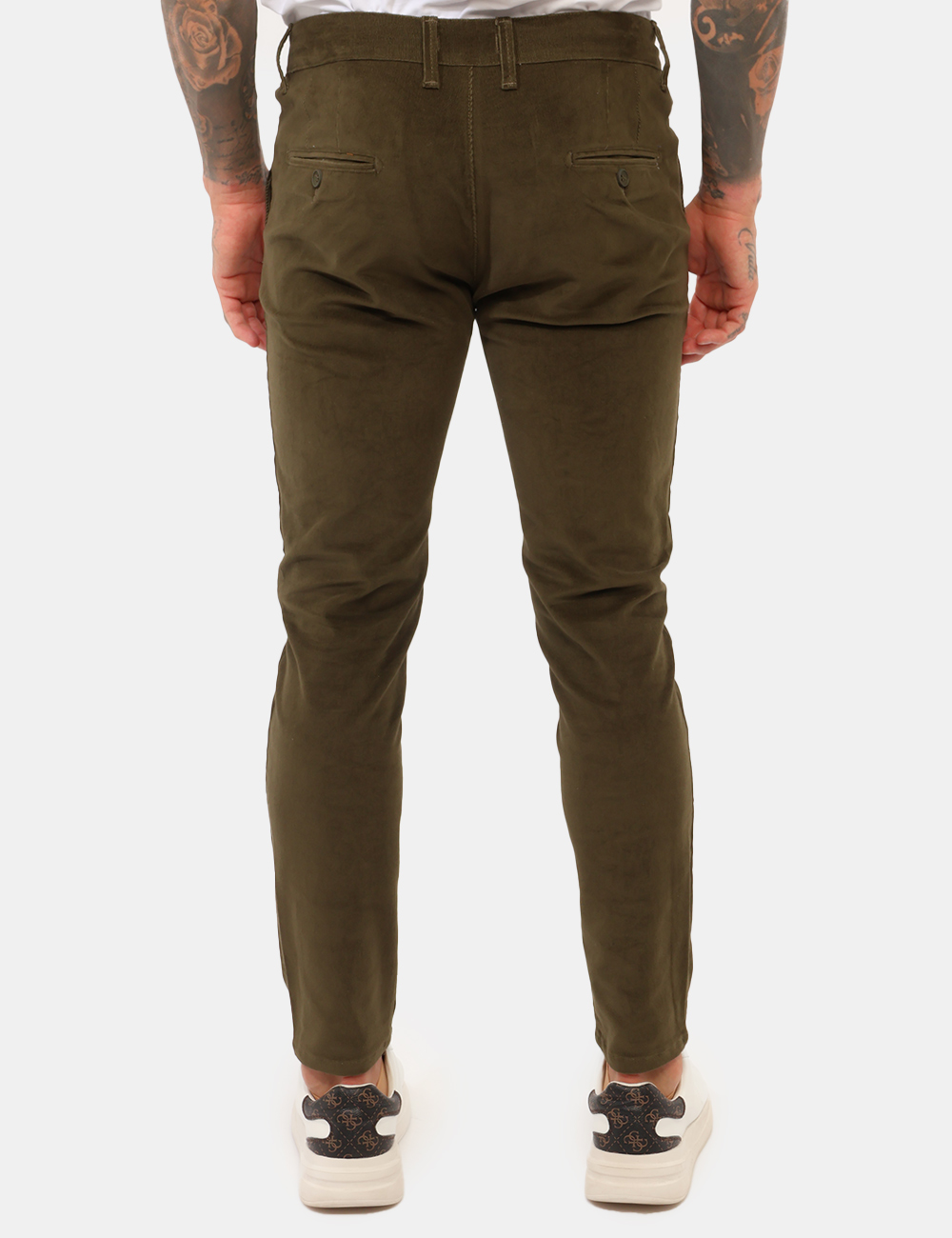 PA17SA26-TC1258-OC_VERDE_AI26_2 Pantalone Concept83 Verde - Pantalone Concept83 Verde da uomo Il Pantalone CONCEPT83 Verde da uomo è una proposta versatile