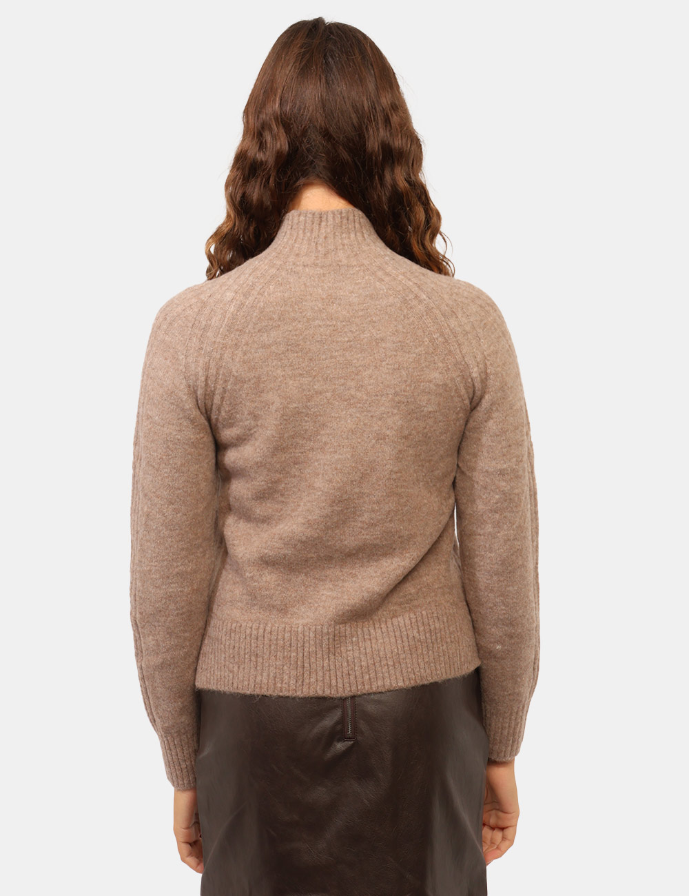 PL7000180_DARK-STONE-BEIGE-P860_AI26_2 Maglia Pepe Jeans Beige - Maglia PEPE JEANS Beige da donna La Maglia PEPE JEANS Beige da donna è un capo morbido e versatile