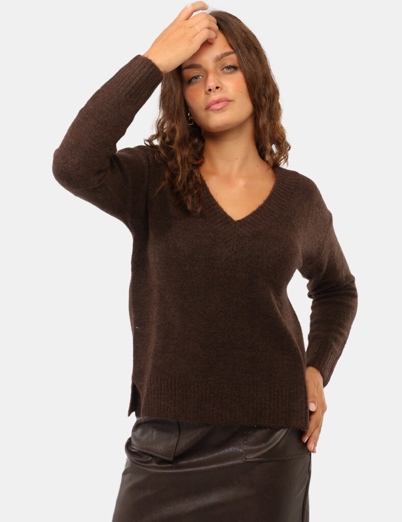 Abbigliamento donna scontato - Maglia Pepe Jeans Marrone