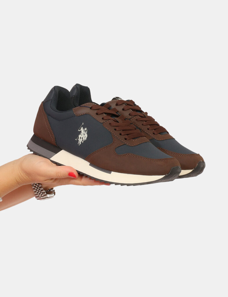 Sneakers U.S. Polo Assn. Marrone