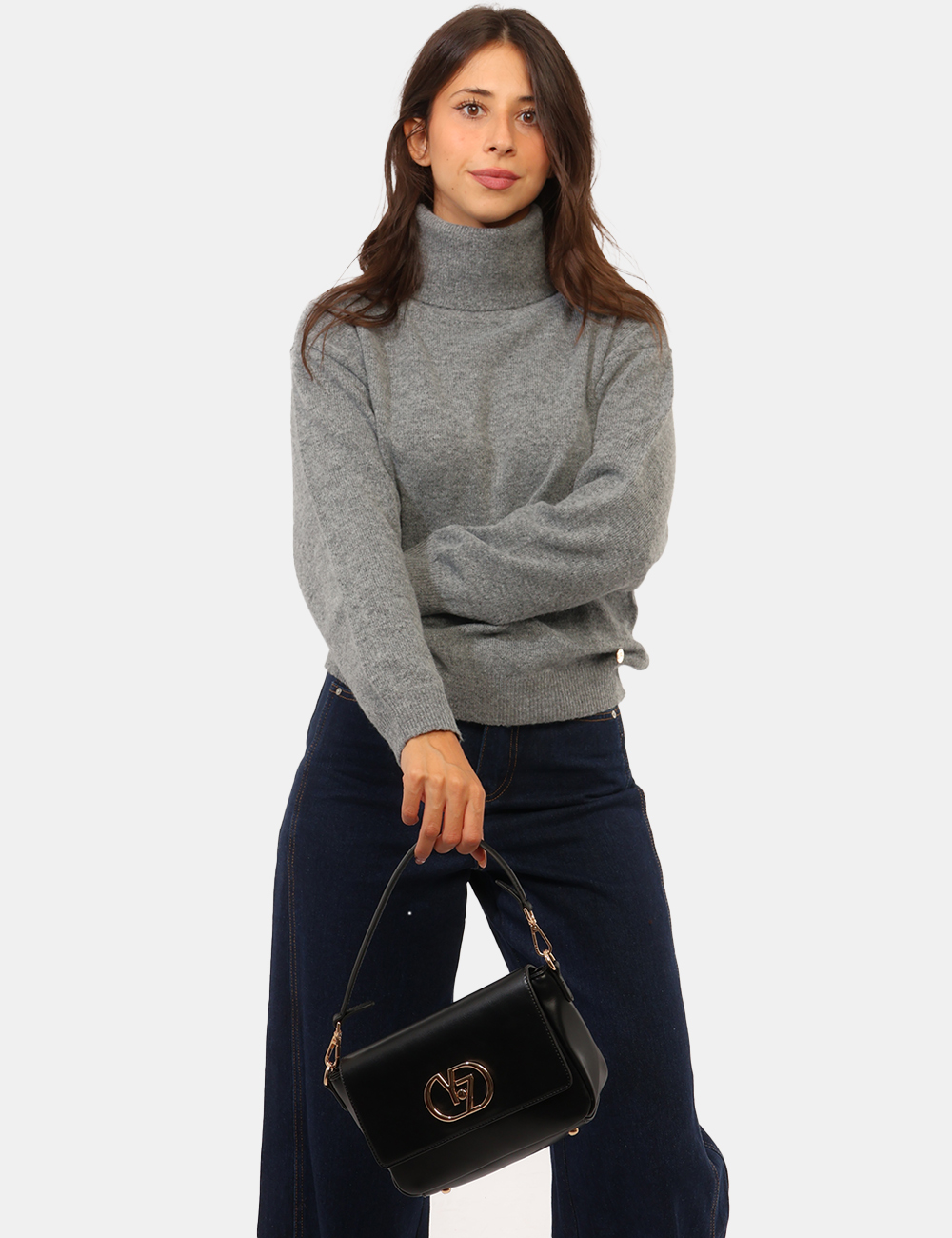 W015-AP00_NERO_AI26_1 Borsa Yes Zee Nera - Borsa YES ZEE Ner da donna La Borsa YES ZEE Nera da donna è un accessorio compatto e versatile, ideale