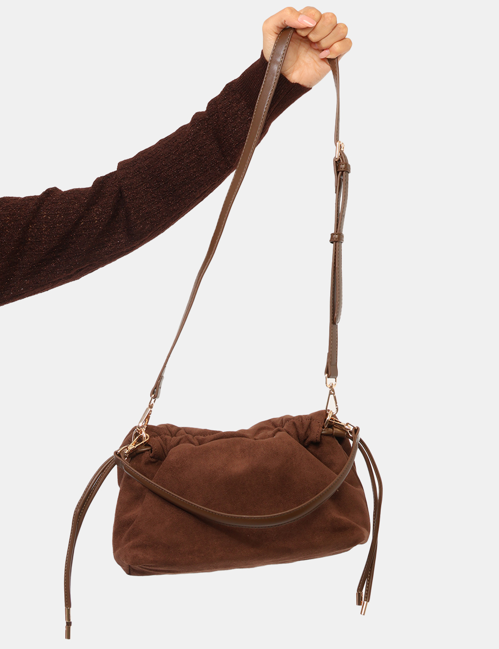 W022-AR00_MORO_AI26_3 Borsa Yes Zee Marrone - Borsa YES ZEE Marrone da donna La Borsa YES ZEE Marrone da donna è un accessorio versatile dal carat