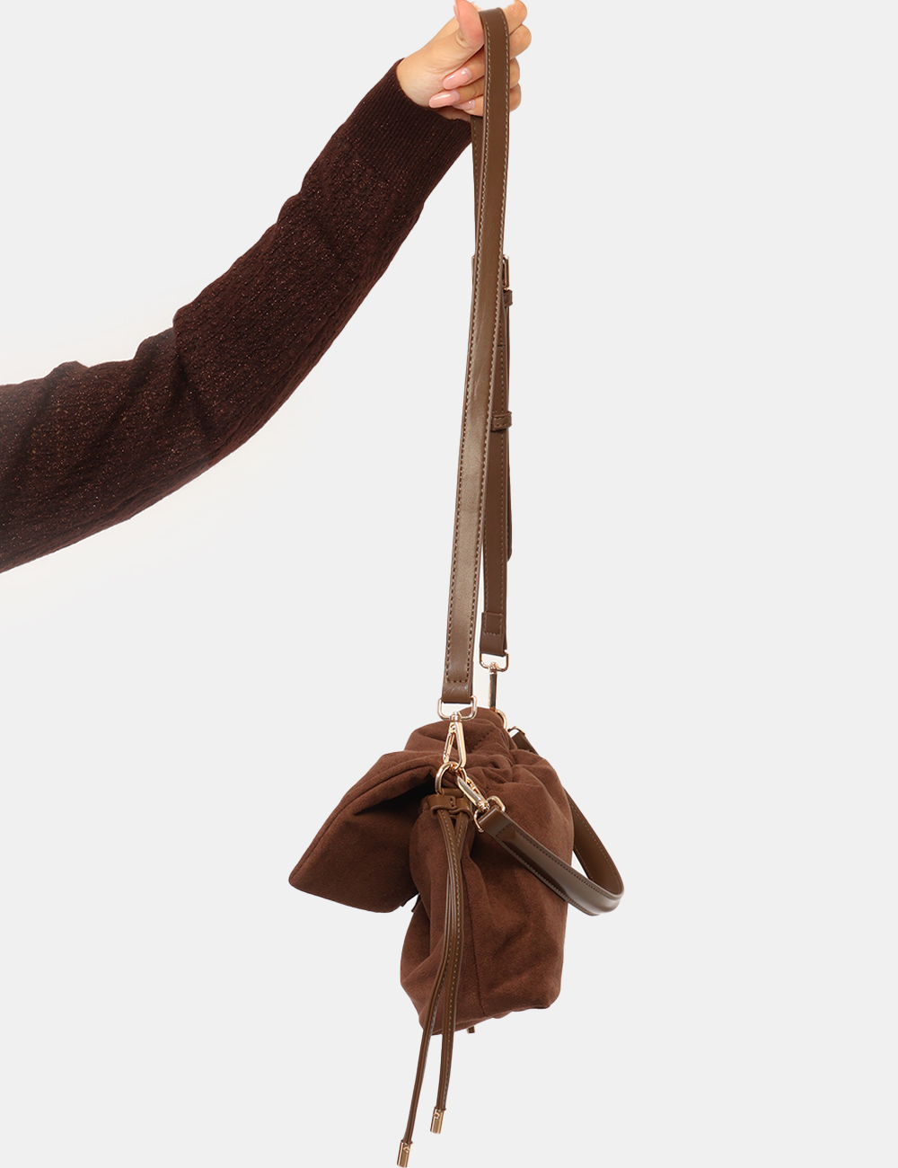 W022-AR00_MORO_AI26_4 Borsa Yes Zee Marrone - Borsa YES ZEE Marrone da donna La Borsa YES ZEE Marrone da donna è un accessorio versatile dal carat