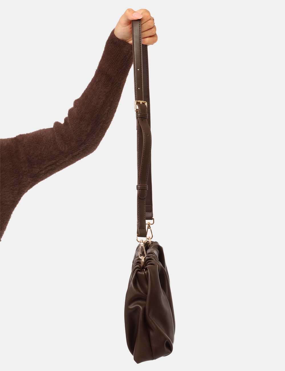 W024-AP00_MORO_AI26_4 Borsa Yes Zee Marrone - Borsa YES ZEE Marrone da donna La Borsa YES ZEE Marrone da donna è un accessorio femminile dal desig