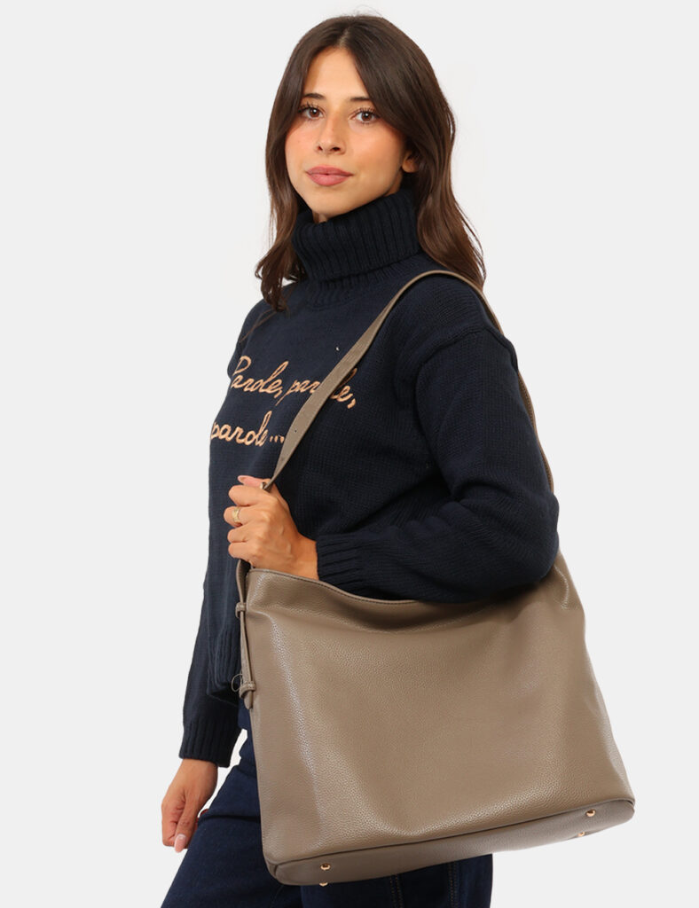 Borsa Yes Zee Grigia