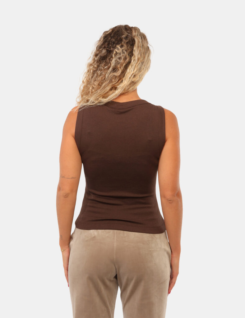 Abbigliamento donna scontato - Top Guess Marrone