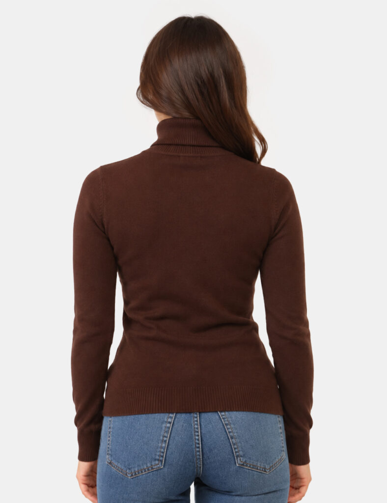 Abbigliamento donna scontato - Maglia Rue De Clerie Marrone
