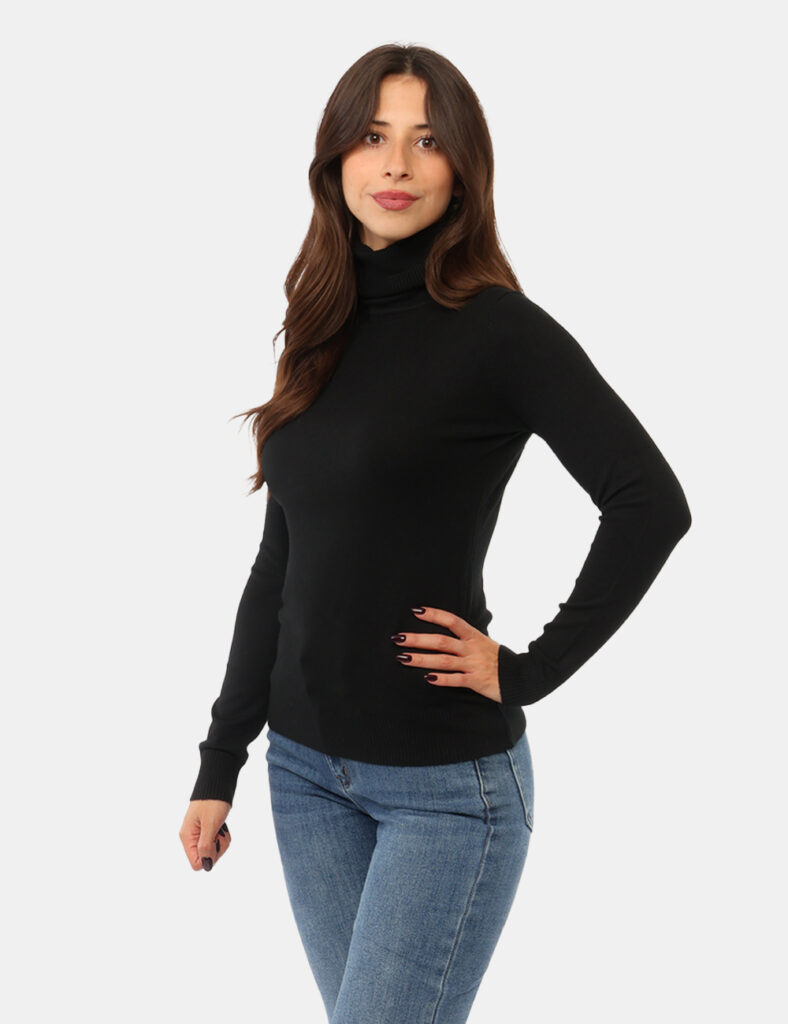 Abbigliamento donna scontato - Maglia Rue De Clerie Nera