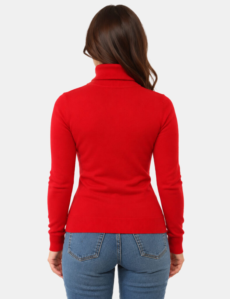 Abbigliamento donna scontato - Maglia Rue De Clerie Rossa