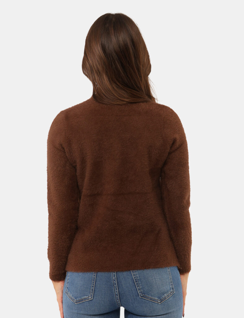 Abbigliamento donna scontato - Maglia Concept83 Marrone