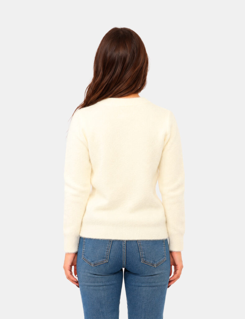 Abbigliamento donna scontato - Maglia Concept83 Bianca