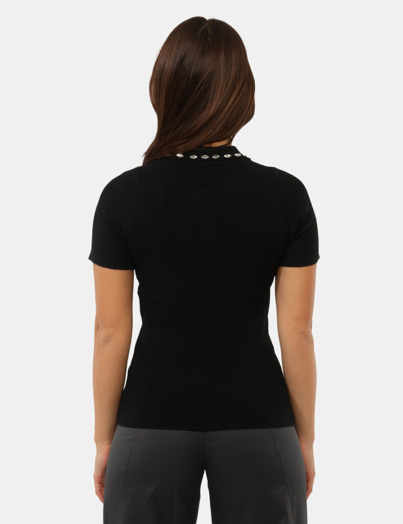 Abbigliamento donna scontato - Polo Rue De Clerie Nera