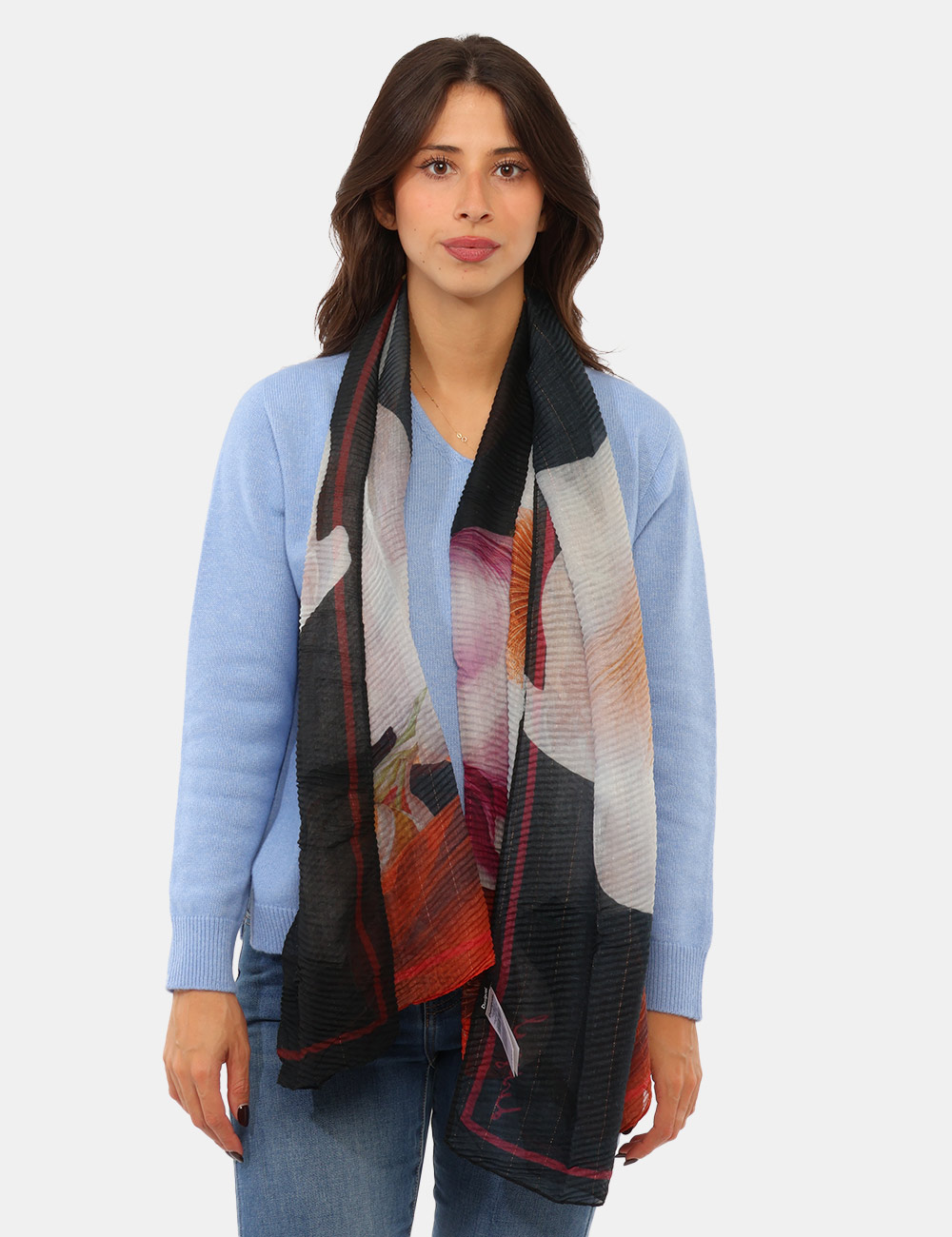 Foulard Desigual Fantasia - Foulard DESIGUAL Fantasia da donna Il Foulard DESIGUAL Fantasia da donna è l'accessorio ideale p