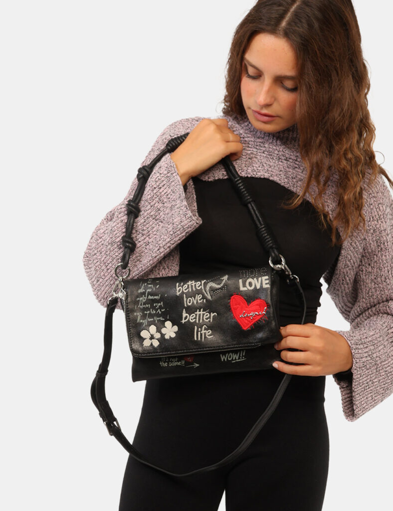 Accessori da donna - Pochette Desigual Nera