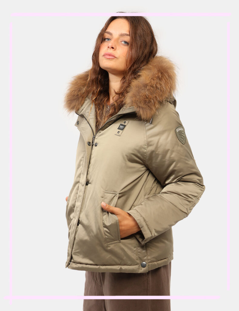 Abbigliamento donna scontato - Piumino Blauer Verde tg.S