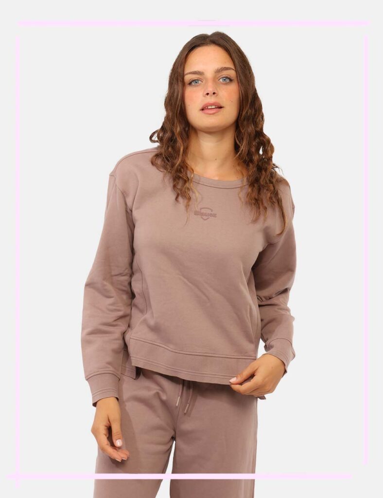 Abbigliamento donna scontato - Felpa Blauer Rosa tg.S