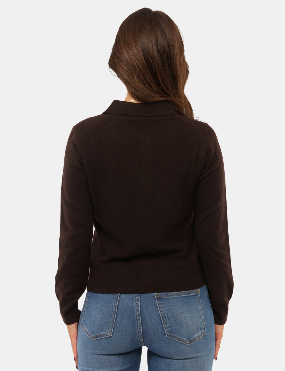 Maglia Rue De Clerie Luxury Marrone - Maglia RUE DE CLERIE LUXURY Marrone da donna La Maglia RUE DE CLERIE LUXURY Marrone da