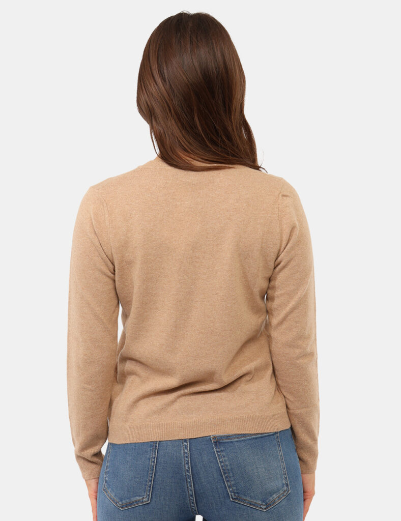 Abbigliamento donna scontato - Maglia Rue De Clerie Luxury Beige