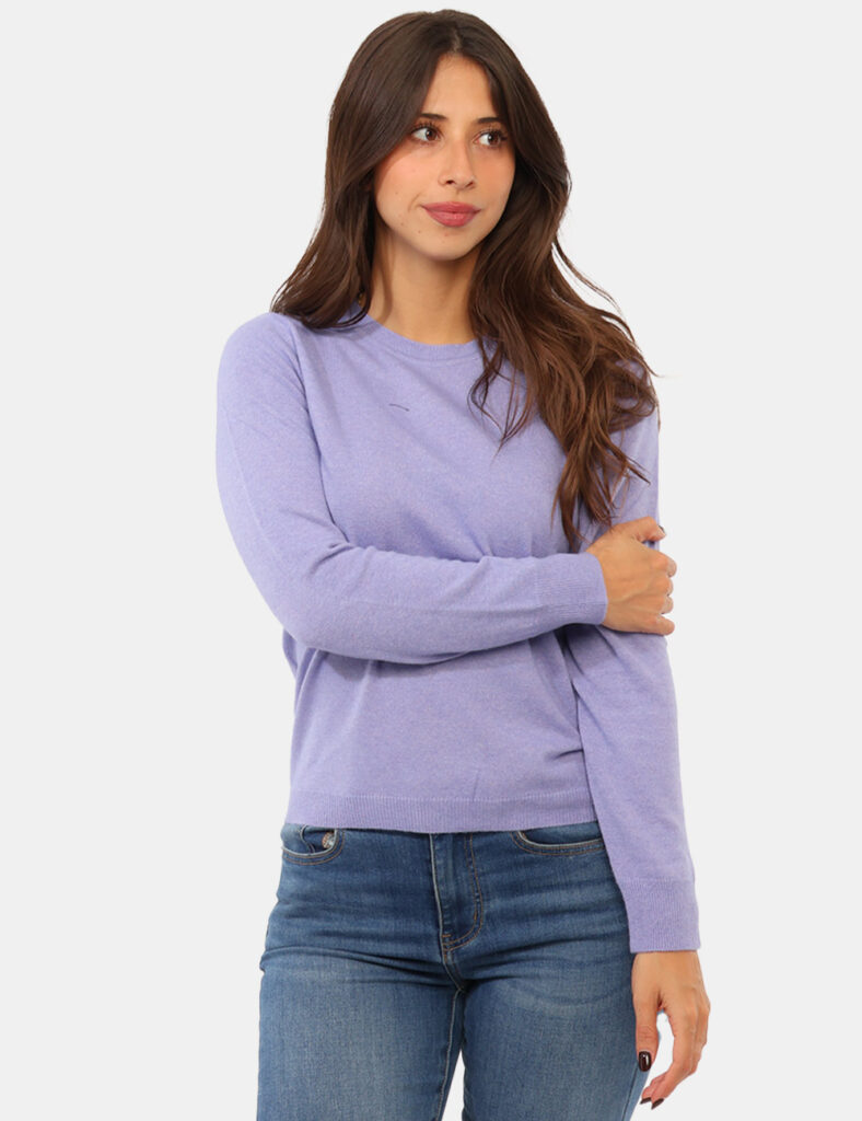 Abbigliamento donna scontato - Maglia Rue De Clerie Luxury Viola