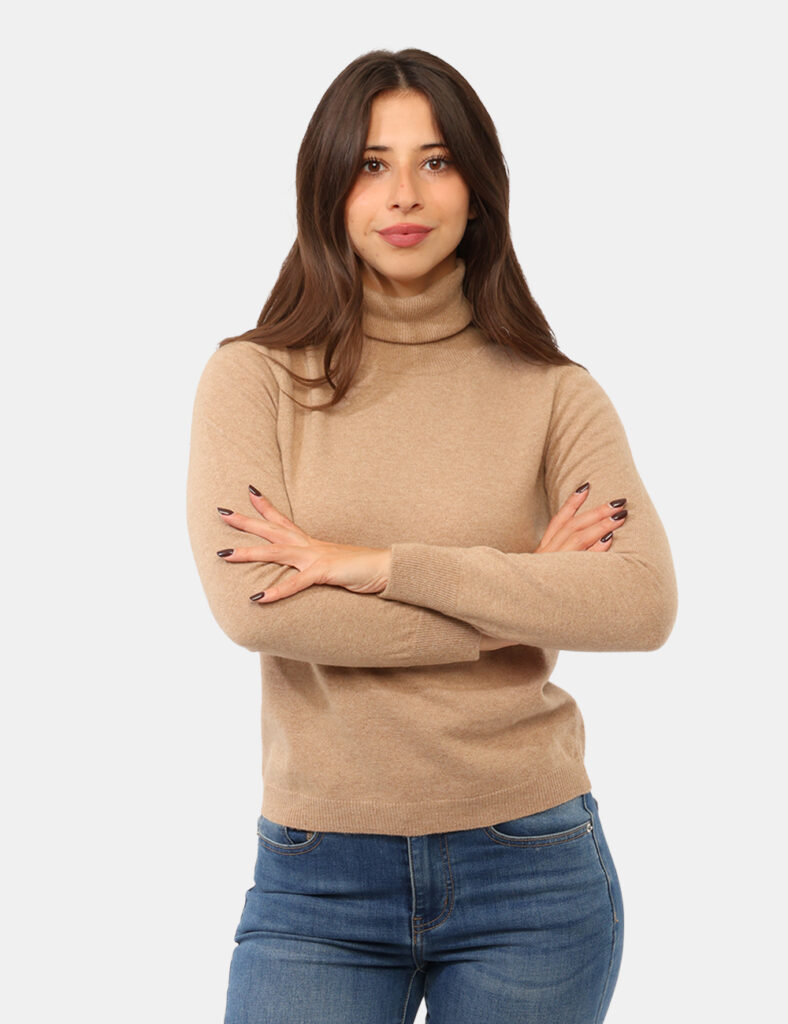 Abbigliamento donna scontato - Maglia Rue De Clerie Luxury Beige