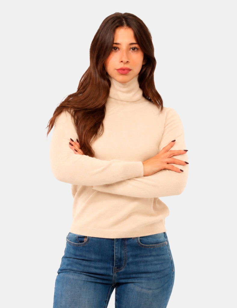 Abbigliamento donna scontato - Maglia Rue De Clerie Luxury Beige