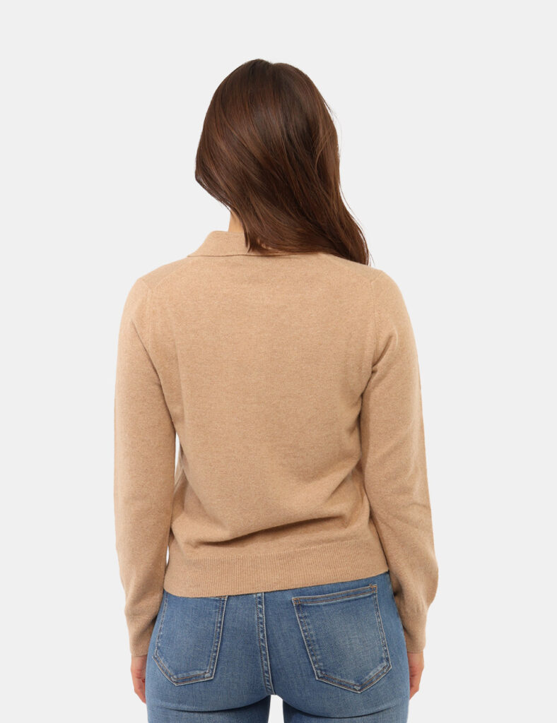 Abbigliamento donna scontato - Maglia Rue De Clerie Luxury Beige