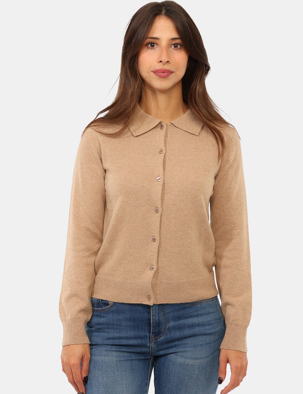 Maglia Rue De Clerie Luxury Beige - Maglia RUE DE CLERIE LUXURY Beige da donna La Maglia RUE DE CLERIE LUXURY Beige da donna