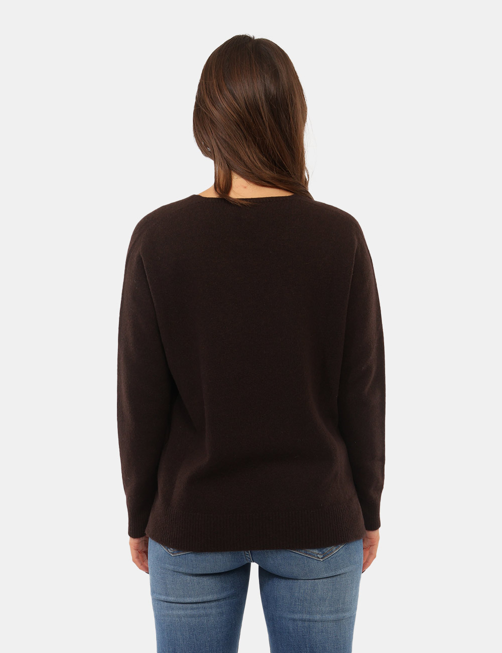 Maglia Rue De Clerie Luxury Marrone - Maglia RUE DE CLERIE LUXURY Marrone da donna La Maglia RUE DE CLERIE LUXURY Marrone da