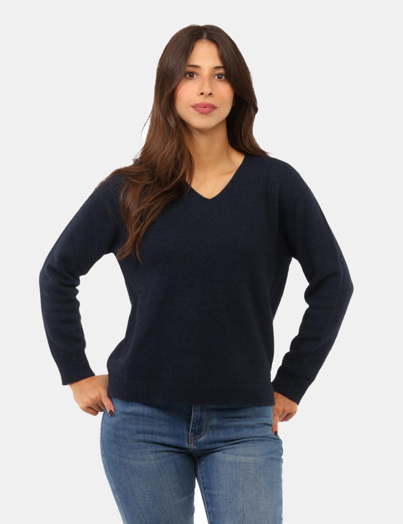Abbigliamento donna scontato - Maglia Rue De Clerie Luxury Blu