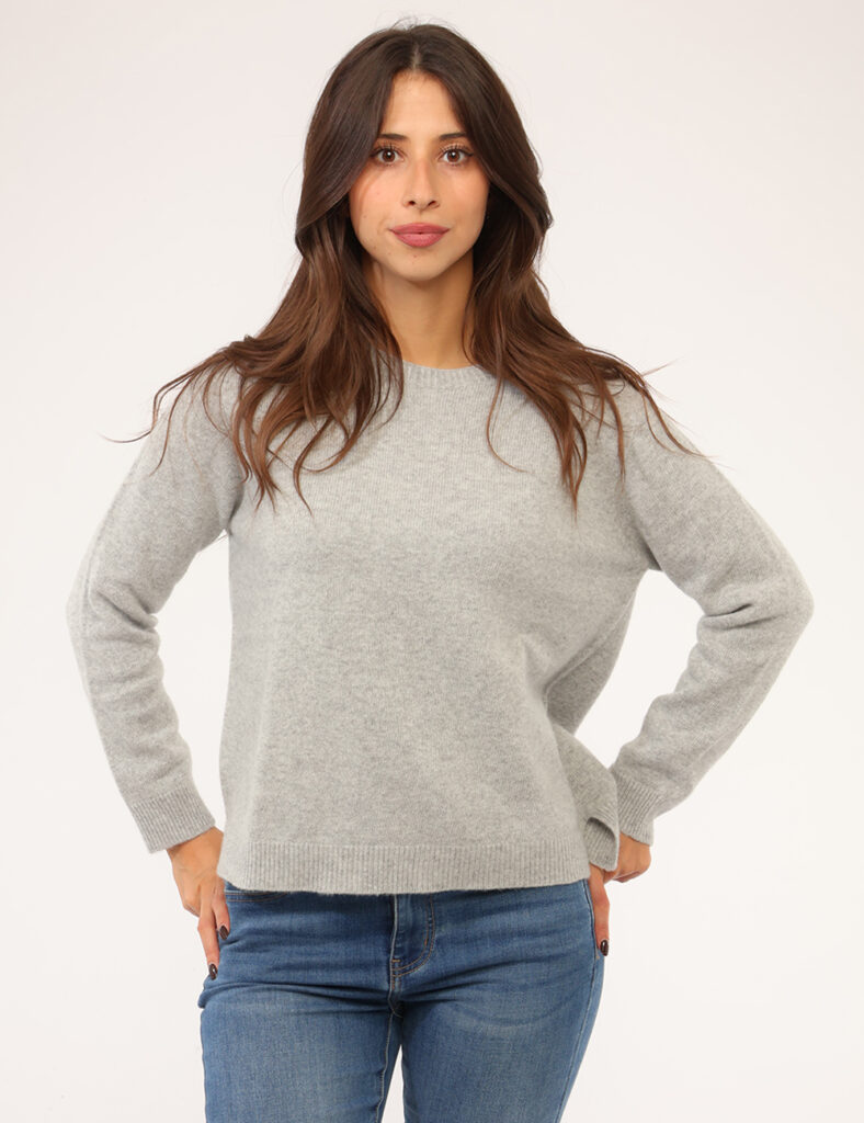 Abbigliamento donna scontato - Maglia Rue De Clerie Luxury Grigia
