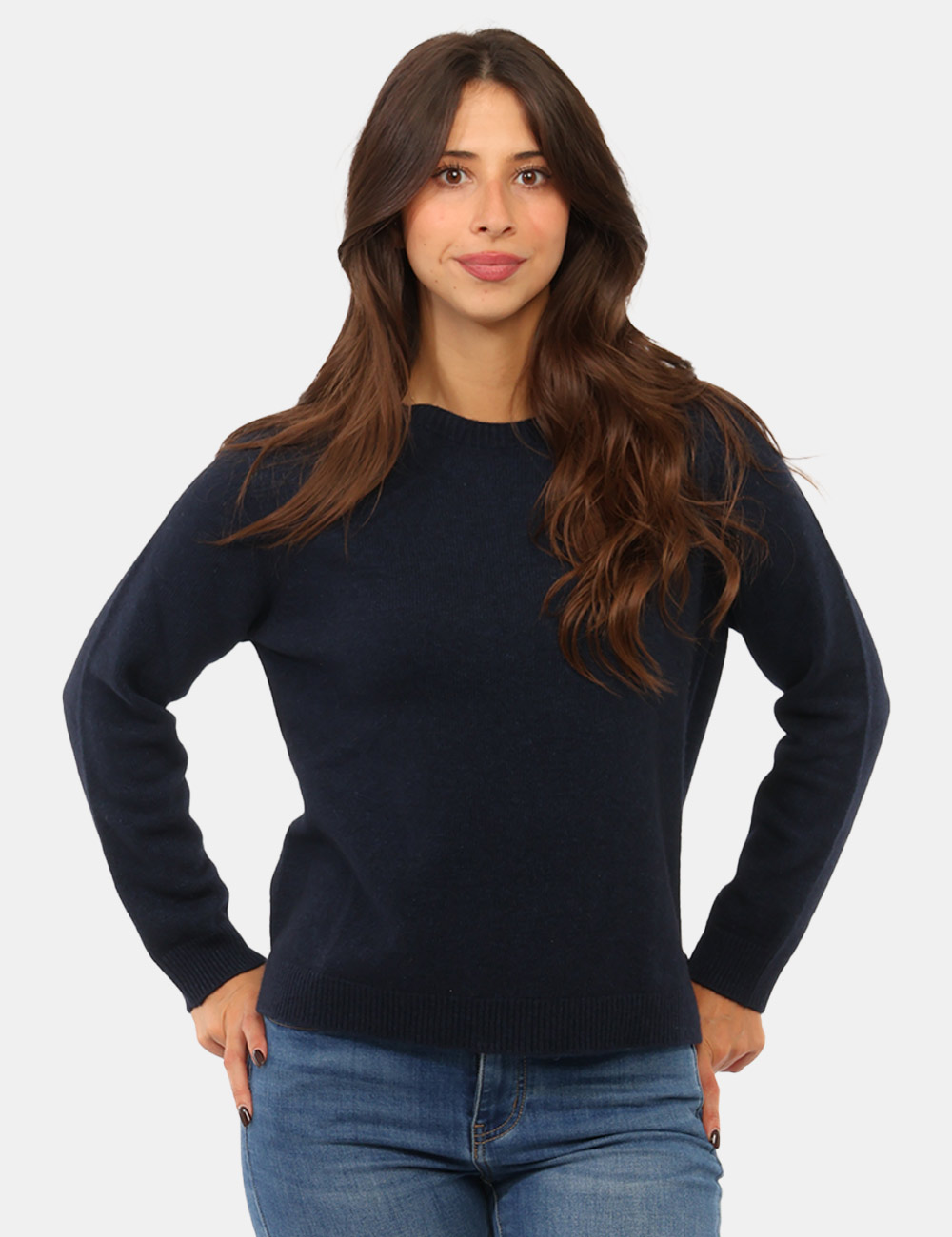 Maglia Rue De Clerie Luxury Blu - Maglia RUE DE CLERIE LUXURY Blu da donna La Maglia RUE DE CLERIE LUXURY Blu da donna è un