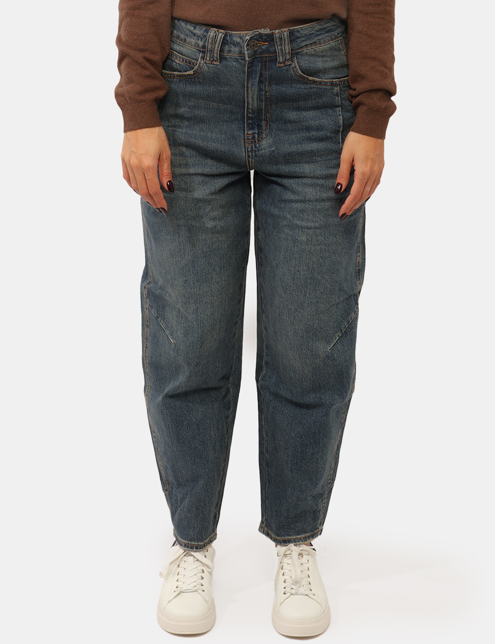 Jeans Rue De Clerie Blu - Jeans Rue De Clerie Blu da DonnaI Jeans RUE DE CLERIE Blu da donna sono un capo versatile e contem