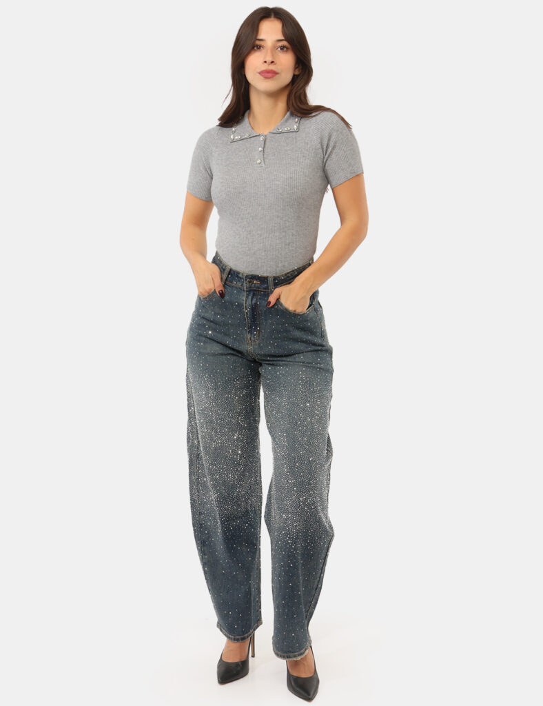 Abbigliamento donna scontato - Jeans Rue De Clerie Blu