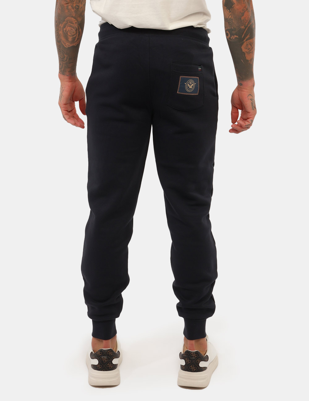 Pantalone della tuta Aeronautica Italiana Blu - Pantalone della tuta AERONAUTICA ITALIANA Blu da uomo Il Pantalone della tut