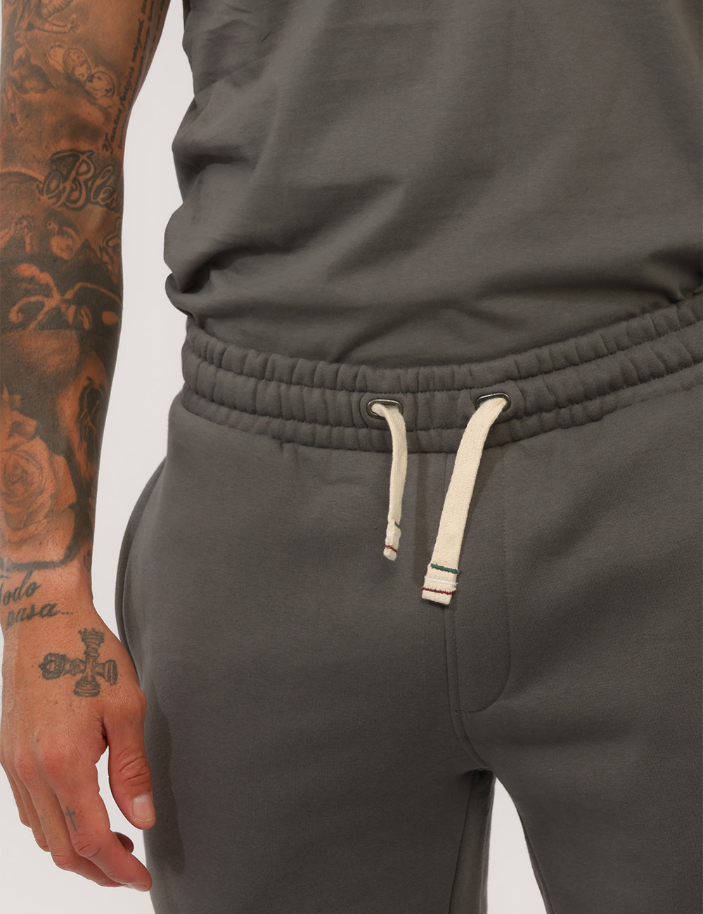 Pantalone della tuta Aeronautica Italiana Grigio - Pantalone della tuta AERONAUTICA ITALIANA Grigio da uomo Il Pantalone del