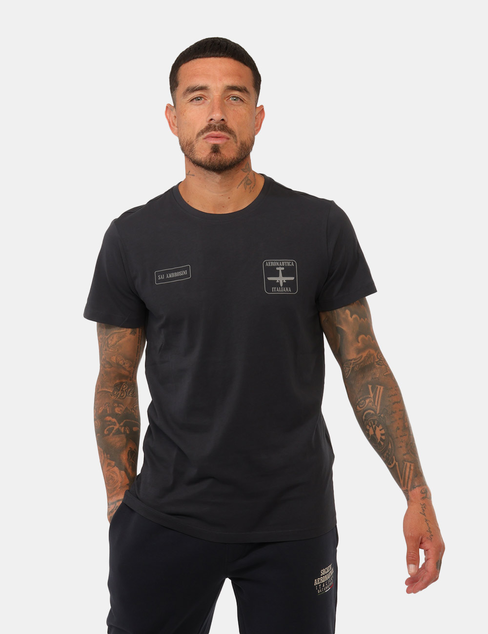 T-shirt Aeronautica Italiana Blu - T-shirt AERONAUTICA ITALIANA Blu da uomo La T-shirt AERONAUTICA ITALIANA Blu da uomo è un