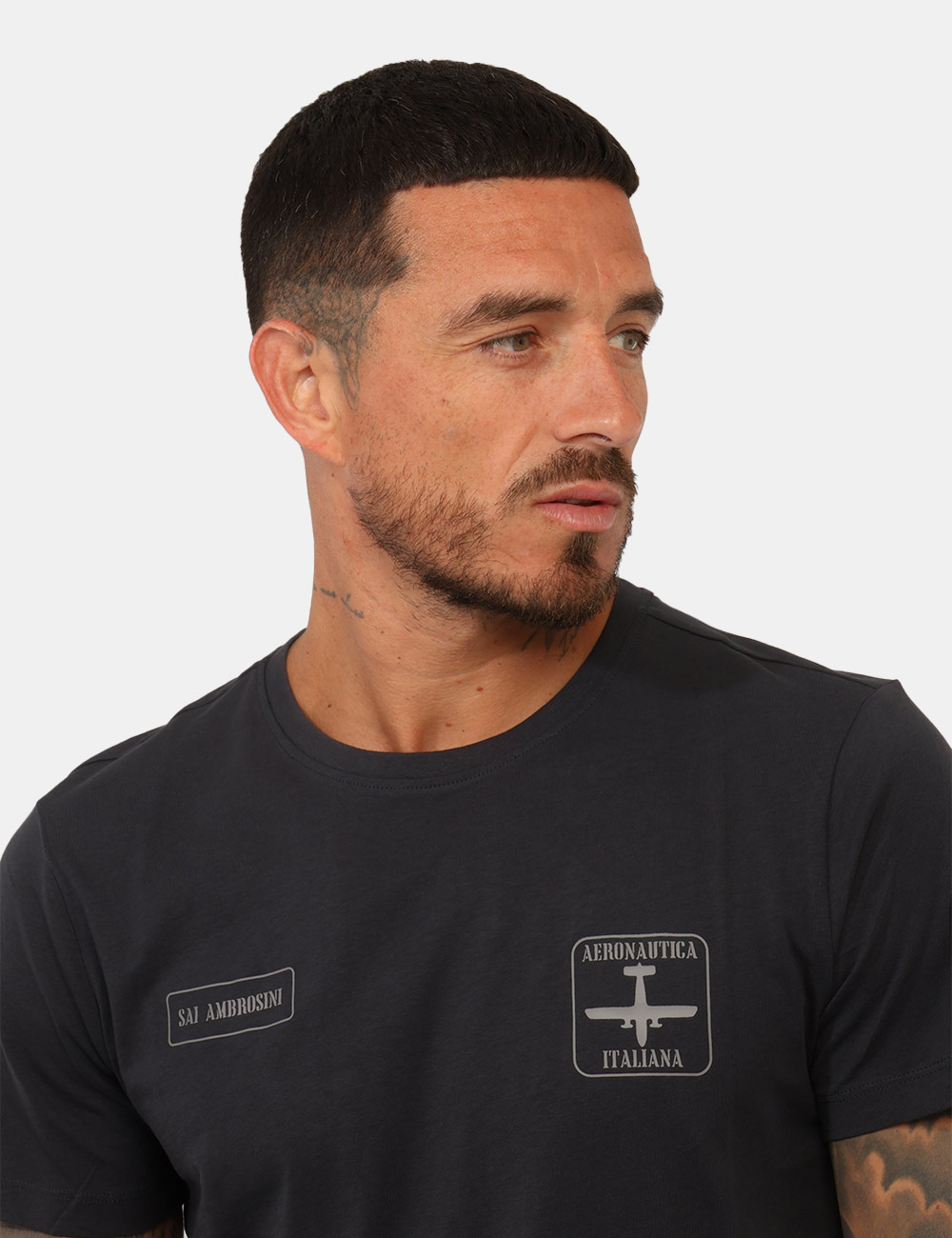 T-shirt Aeronautica Italiana Blu - T-shirt AERONAUTICA ITALIANA Blu da uomo La T-shirt AERONAUTICA ITALIANA Blu da uomo è un