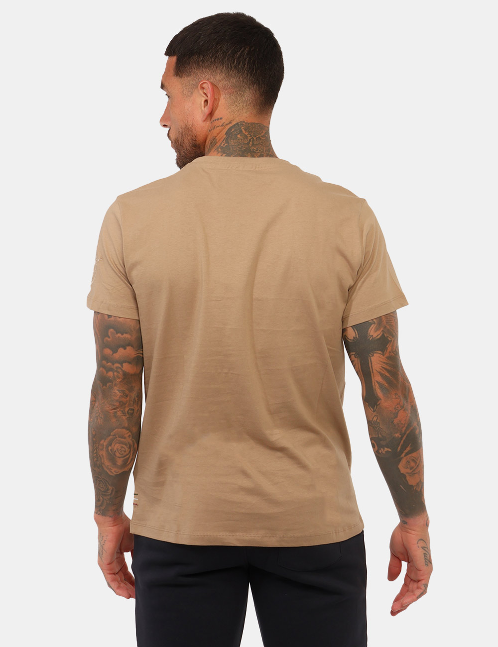 T-shirt Aeronautica Italiana Beige - T-shirt AERONAUTICA ITALIANA Beige da uomo La T-shirt AERONAUTICA ITALIANA Beige da uom