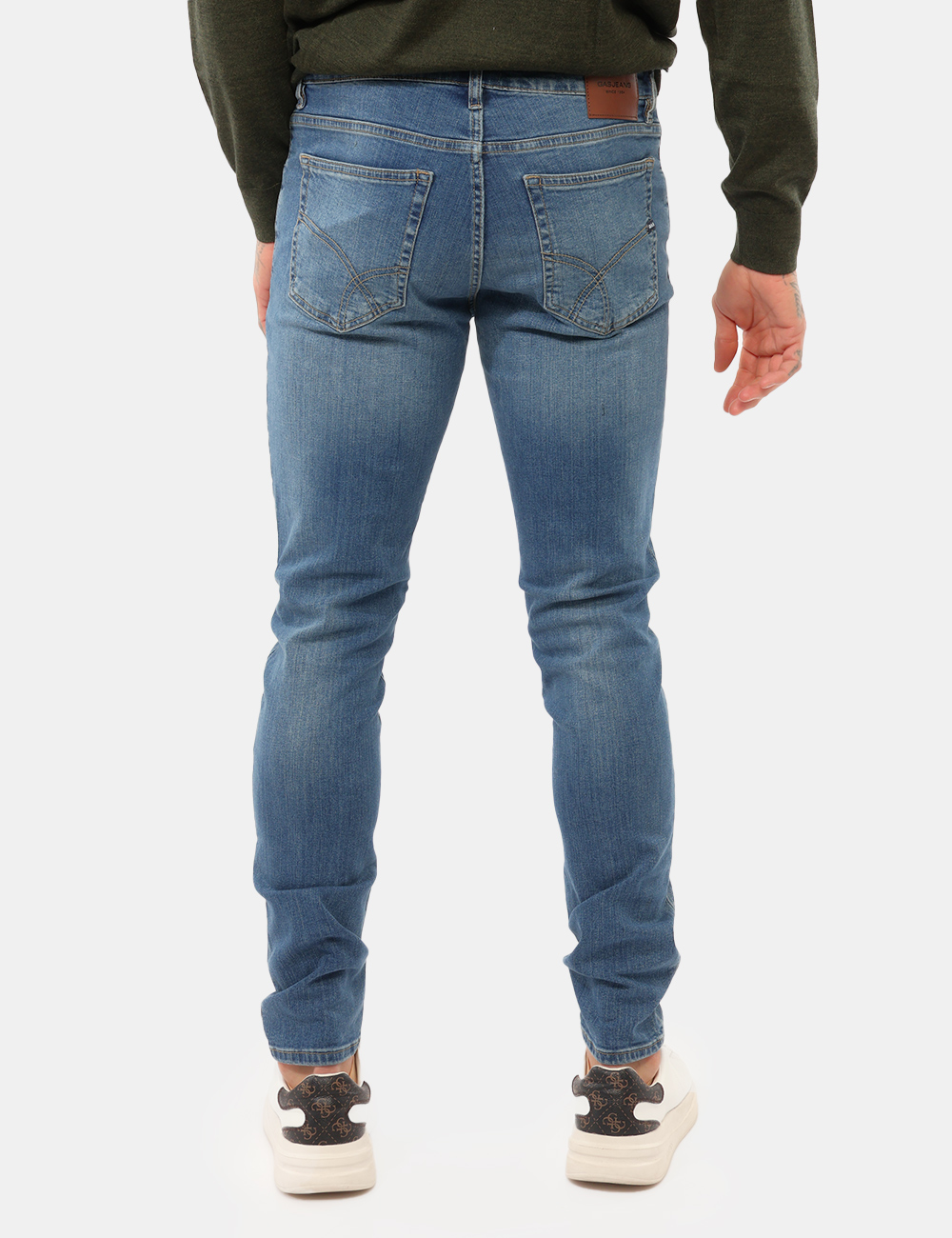 Jeans Gas Azzurro - Jeans GAS Azzurro da UomoI Jeans GAS Azzurro da uomo sono la scelta ideale per chi desidera un capo mode