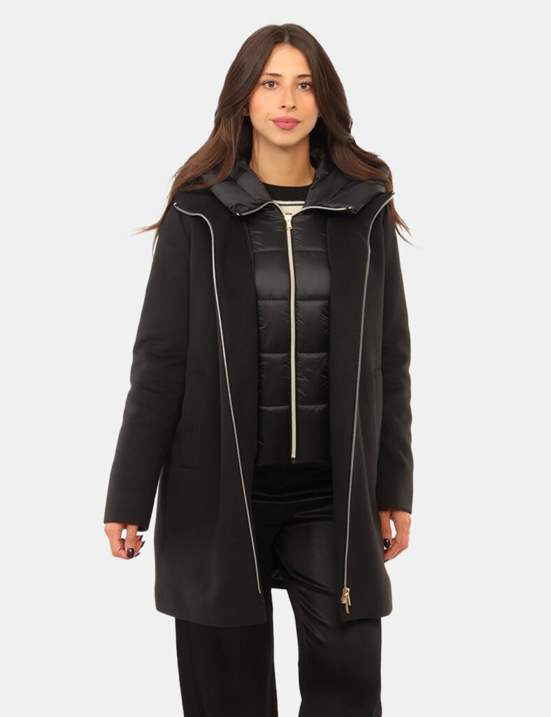 Abbigliamento donna scontato - Piumino Emme Marella Nero