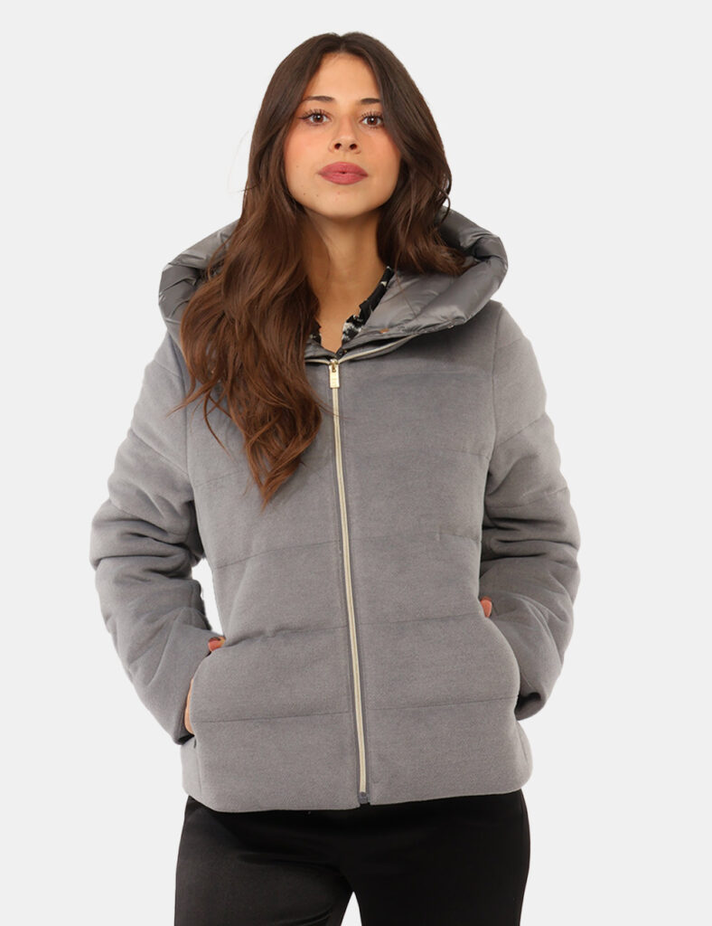 Abbigliamento donna scontato - Piumino Emme Marella Grigio